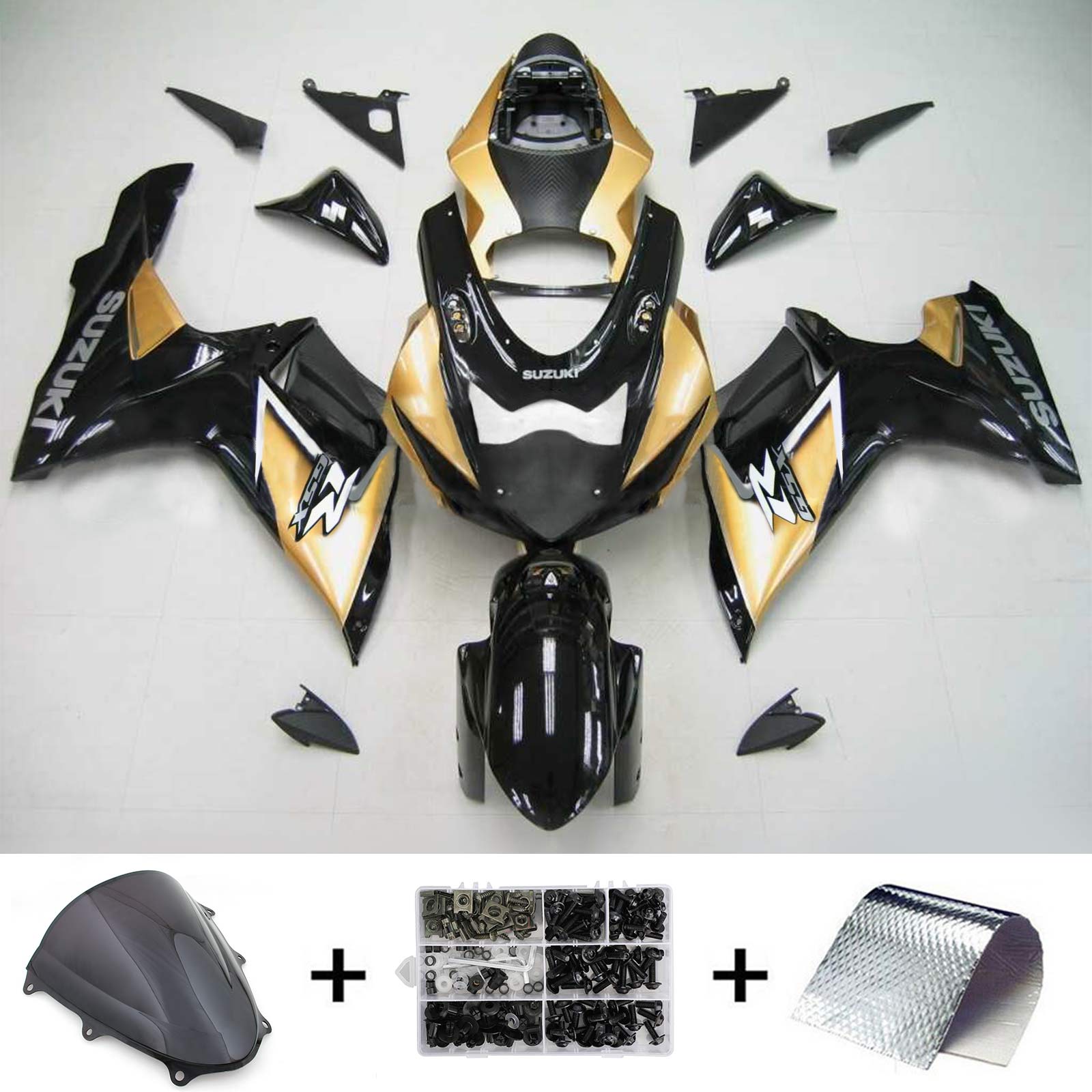 Suzuki GSXR 600/750 2011-2024 K11 Kit Carenado Carrocería Plástico ABS