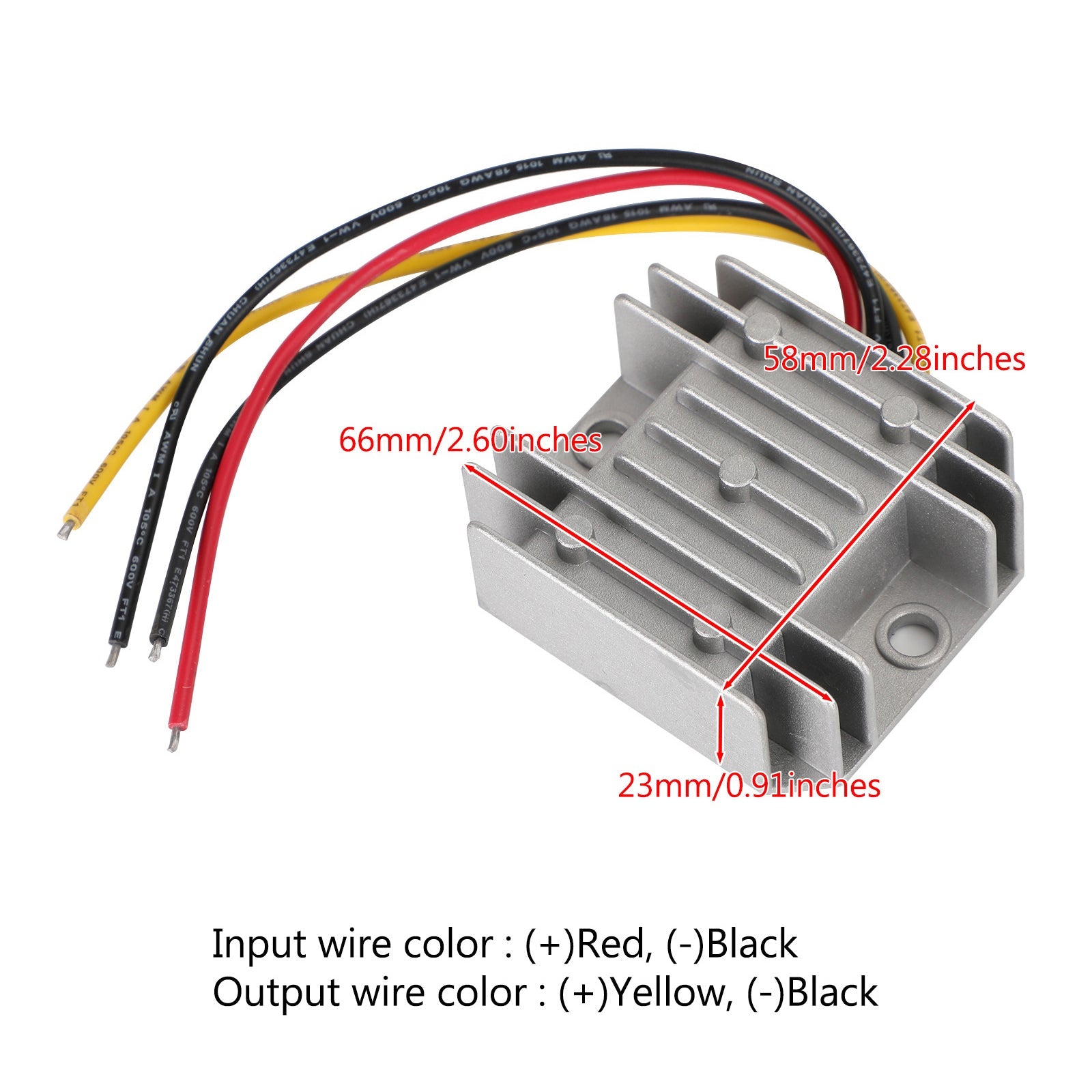 DC Voltage Regulator Buck Converter DC 12/24V To 7.5V 6A 45W Step Down Reducer