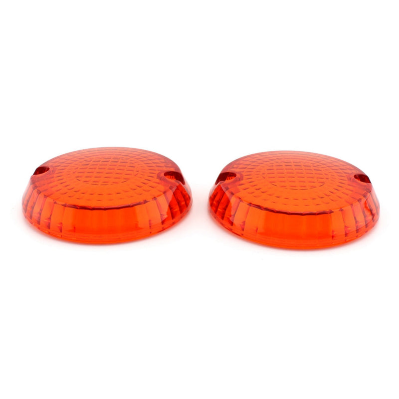 Turn Signals Indicators Lens Cover For Yamaha Kawasaki Vulcan 1500 VN