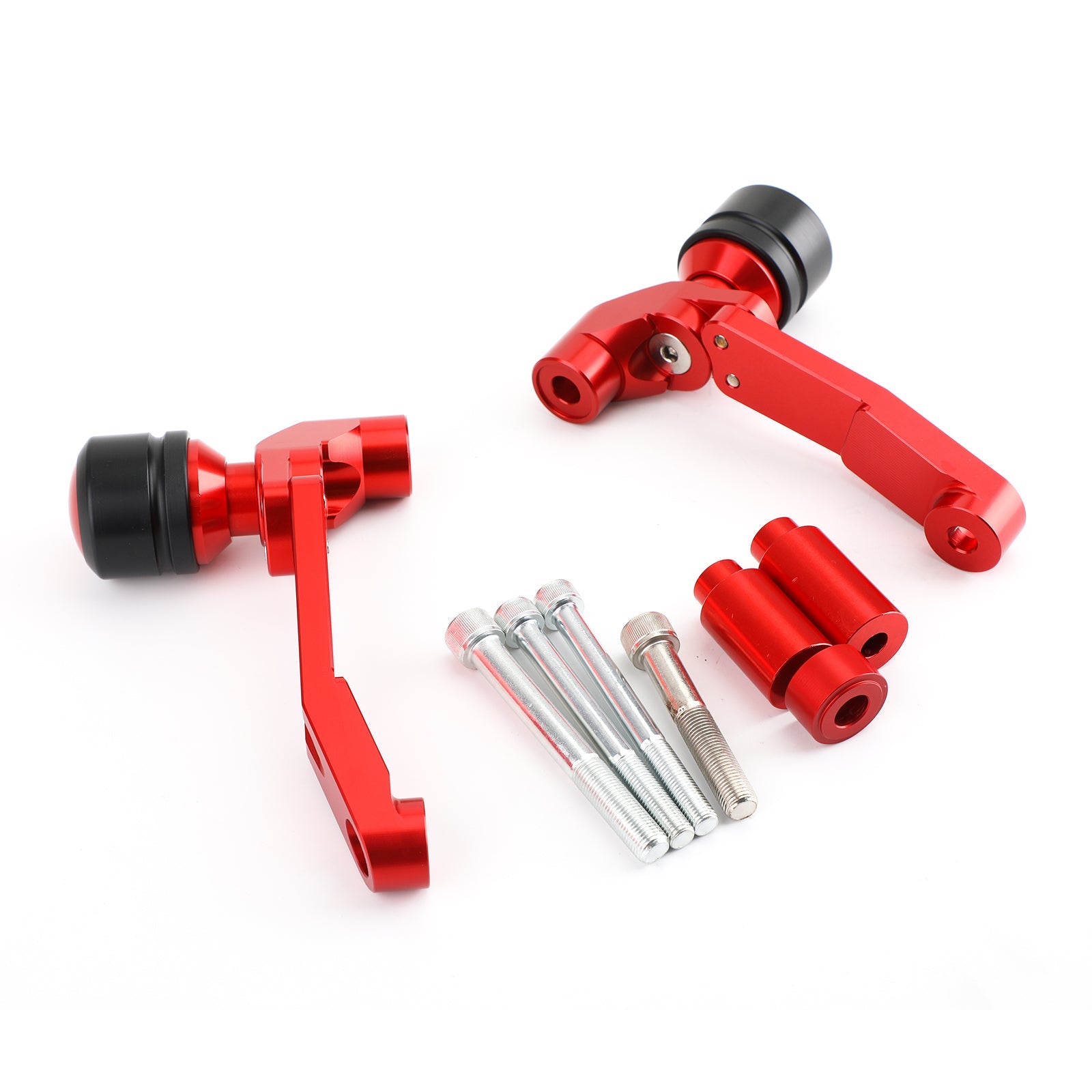 Engine Frame Sliders Crash Protectors Kit for Honda CB650R 2019-2021 Red Generic