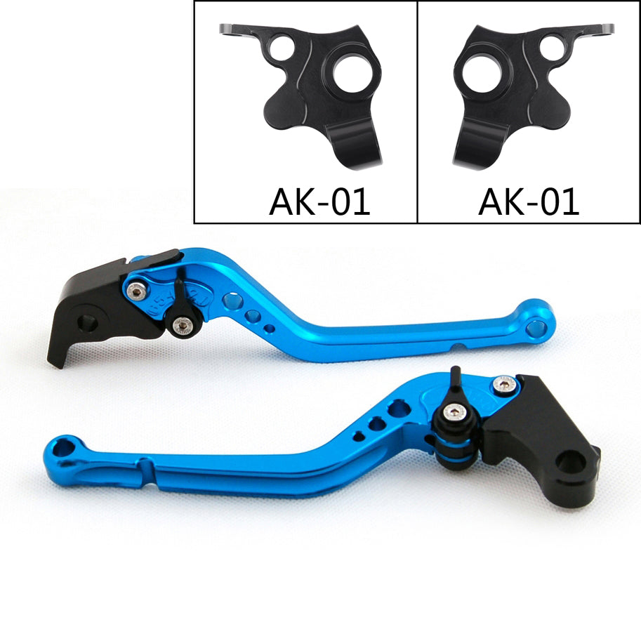 Motorcycle Long Adjustable Brake Clutch Levers For KYMCO 2017-2018 AK550 Black Generic