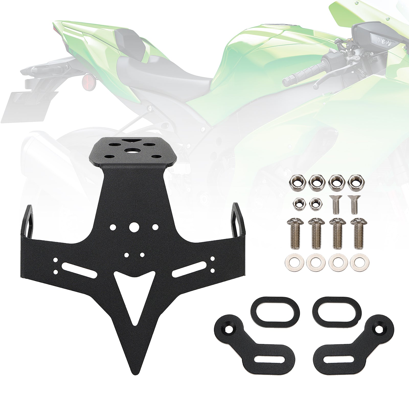 Soporte para matrícula Kawasaki ZX-25R 2021-2022