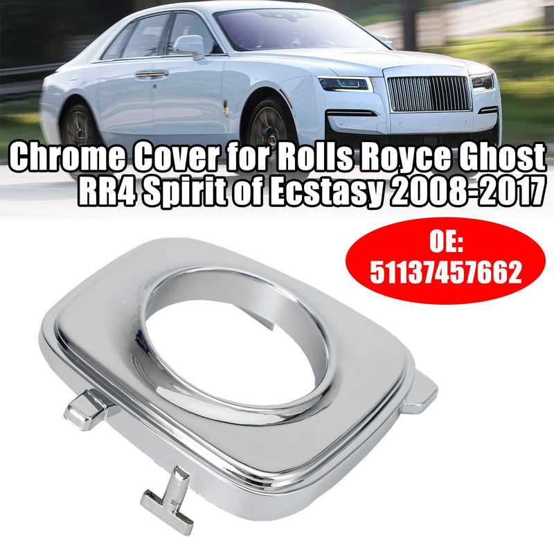 2008-2017 Rolls Royce Ghost RR4 Spirit of Ecstasy 51137457662 Cubierta cromada