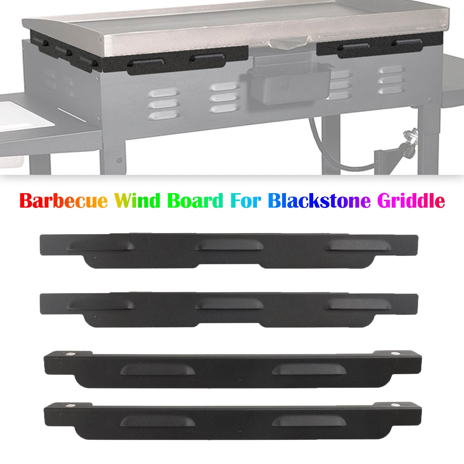 واقي الرياح مقاس 36 بوصة لملحقات شبكة Blackstone Griddle لشاشة الرياح Blackstone Griddle