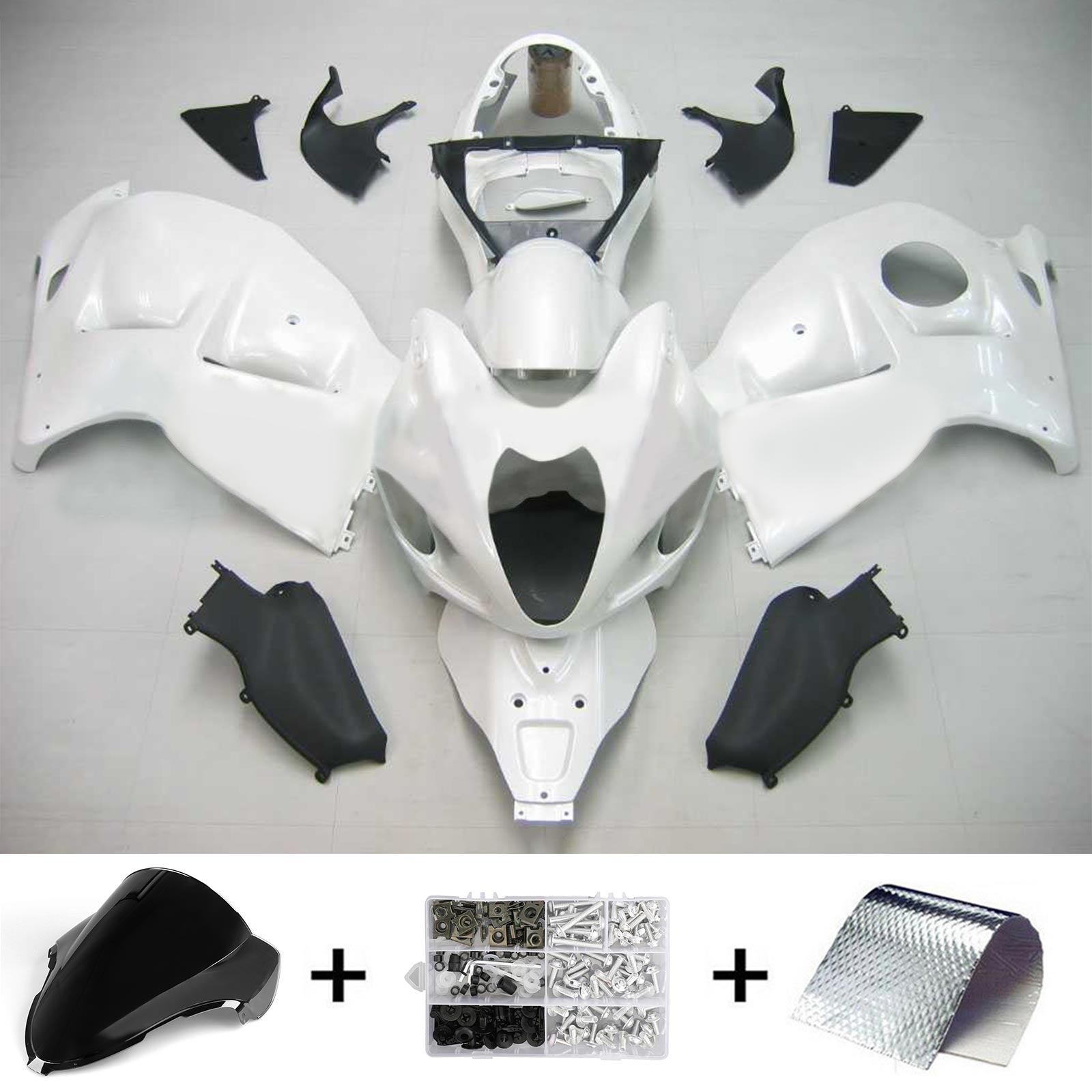 Suzuki Hayabusa GSXR1300 1999-2007 Fairing Kit Bodywork Plastic ABS