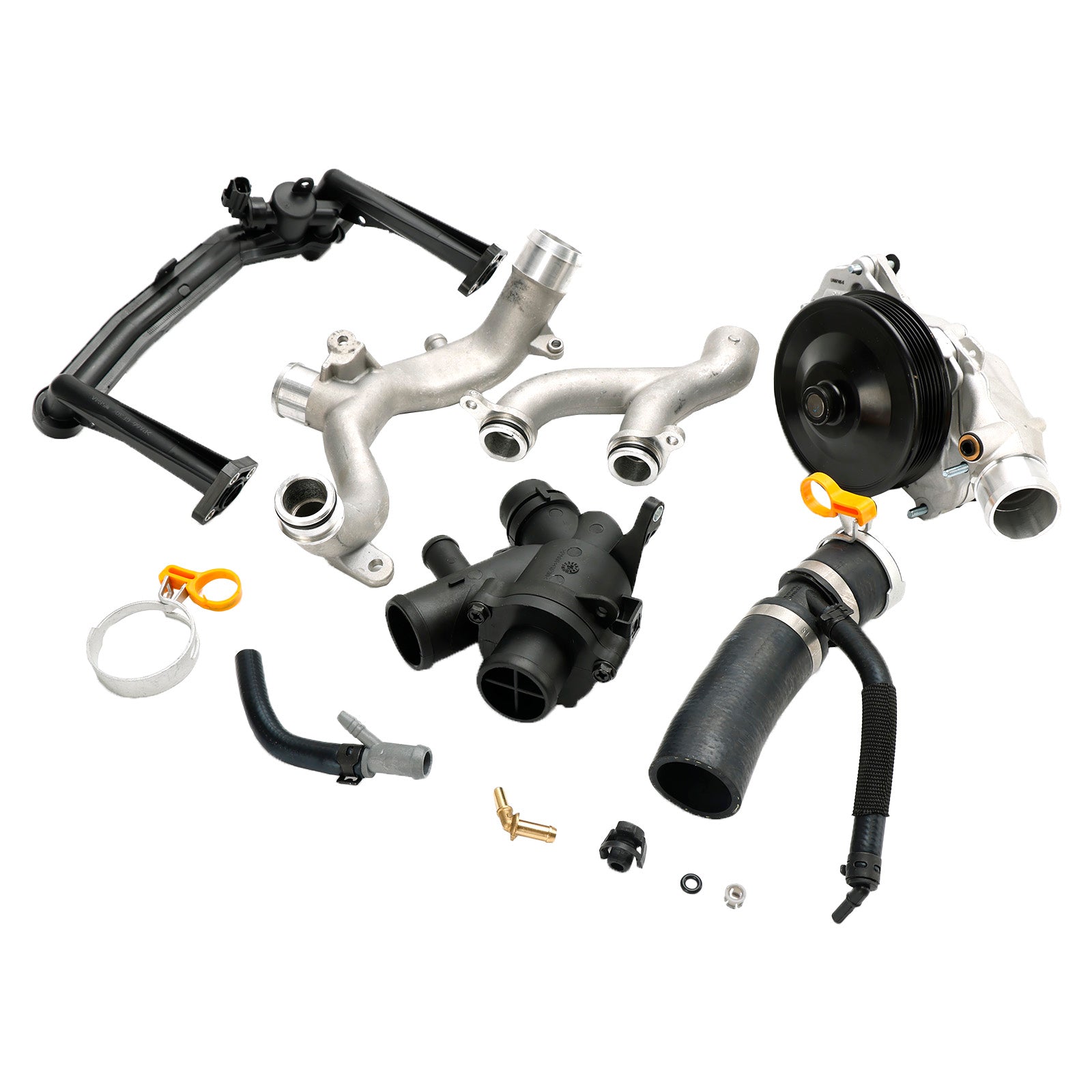 Jaguar XJ 5.0L V8 Gas 2010-2019 Cooling System Replace Kit C2Z28248 C2Z29189 LR092992