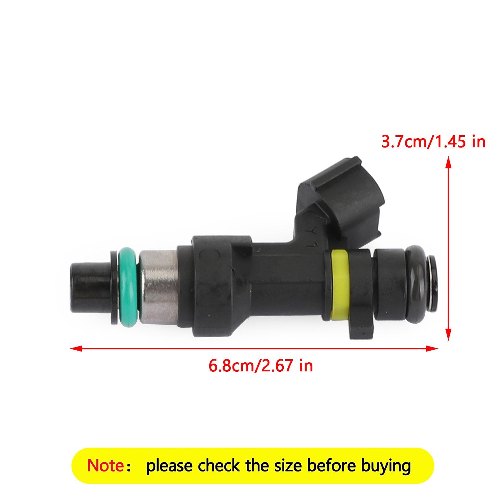 1pcs Fuel Injector Fit 16600-EN200 Nissan NV Sentra 2.0 Cube Versa 1.8L FBY2850 Generic