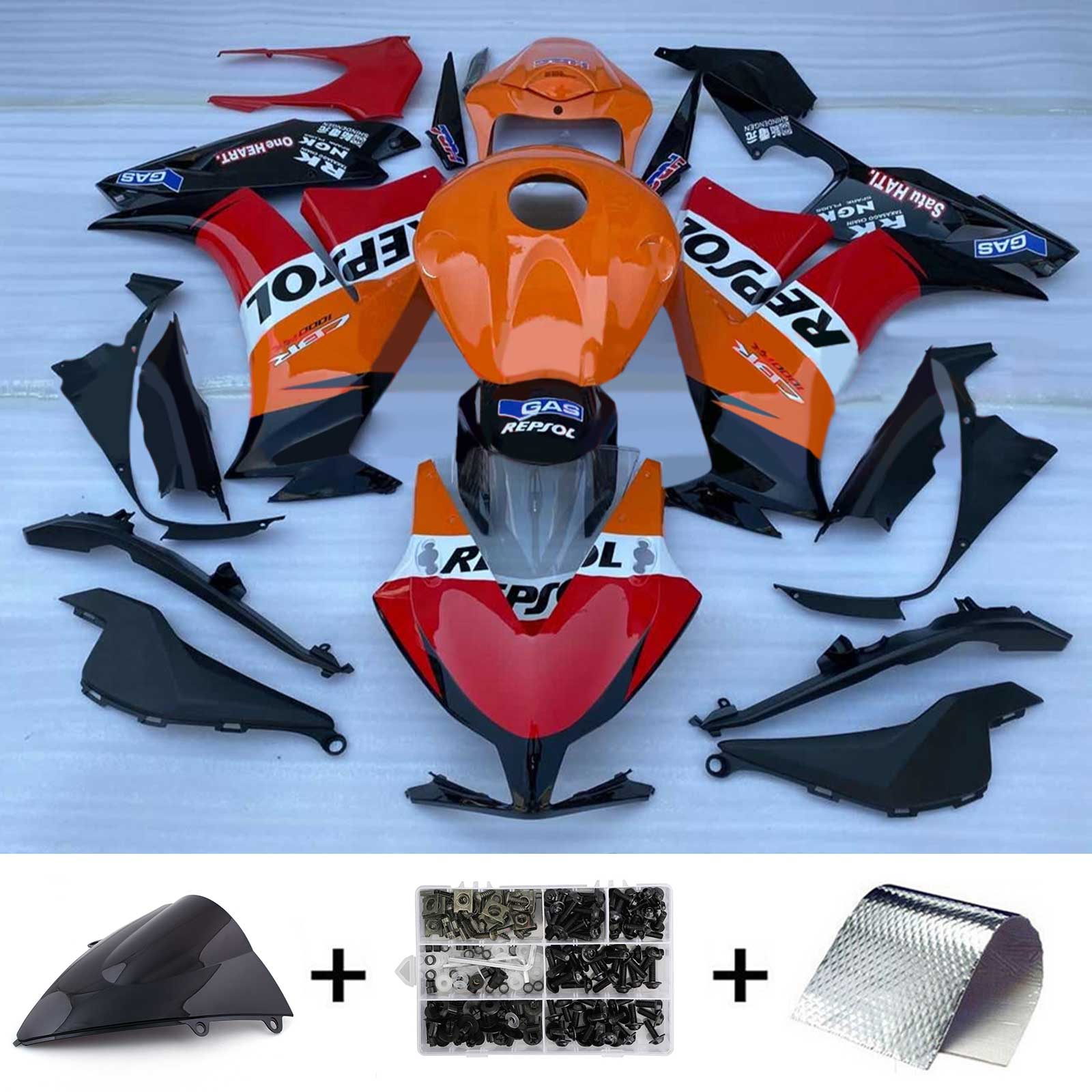 Honda CBR1000RR 2012-2016 Fairing Kit Bodywork Plastic ABS