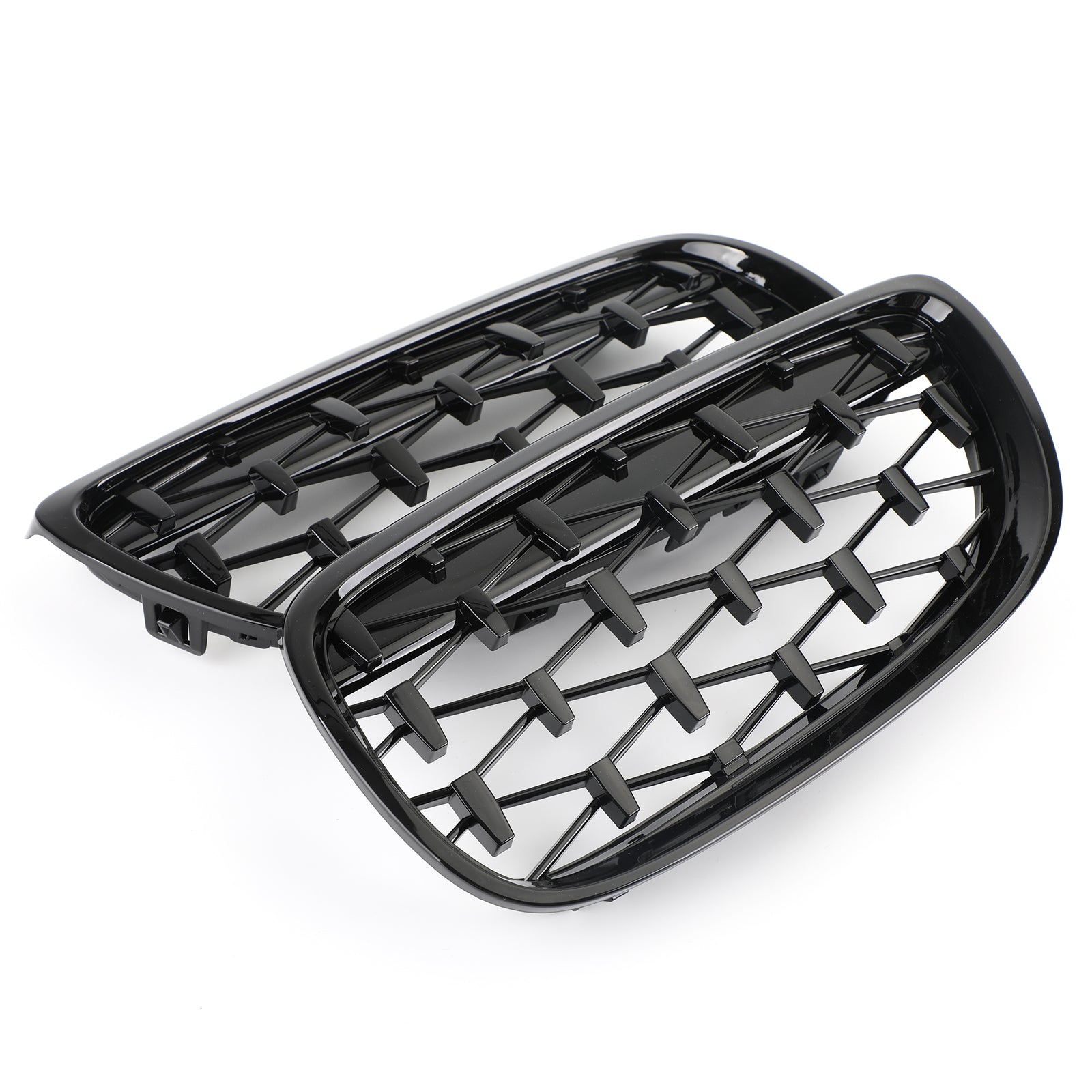 Front Kidney Grille Grill for BMW 2007-2010 E92 E93 328i 335i 2DR Meteor Black Generic