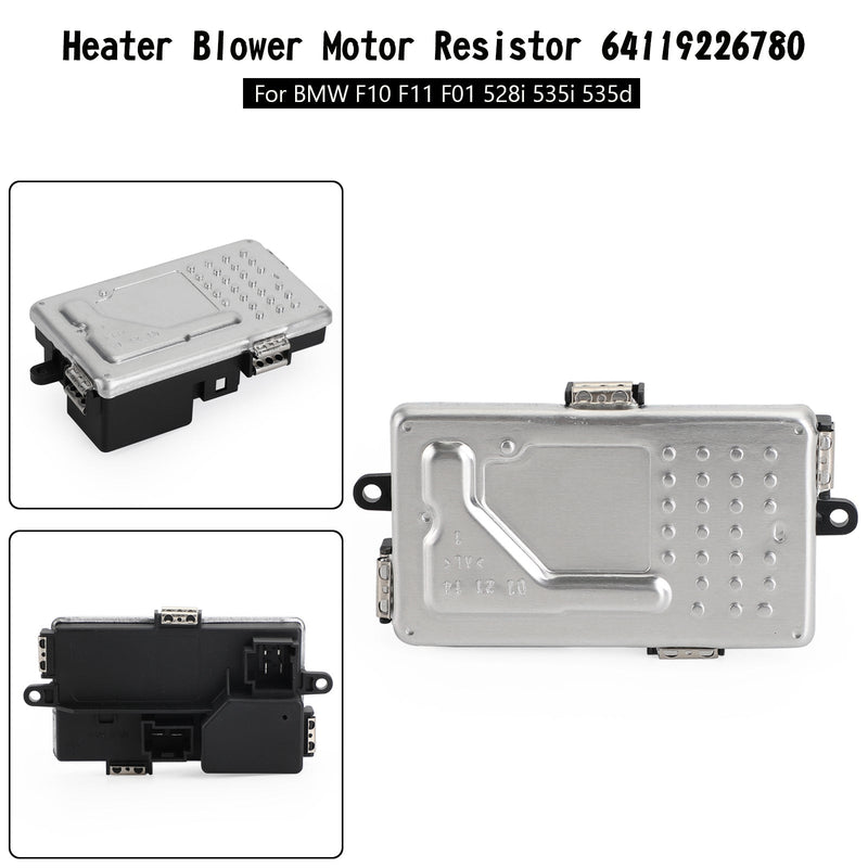 Heater Blower Motor Resistor 64119226780 For BMW F10 F11 F01 528i 535i 535d Generic
