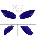 Front Headlight Lens Protection Cover Fit For Yamaha Yzf-R6 Yzf R6 98-02 Blue Generic