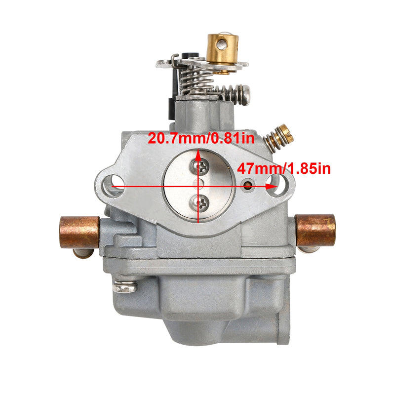 المكربن ​​Carb 6BX-14301-10 6BX-14301-00 لياماها ouboard F6 4 السكتة الدماغية 6HP