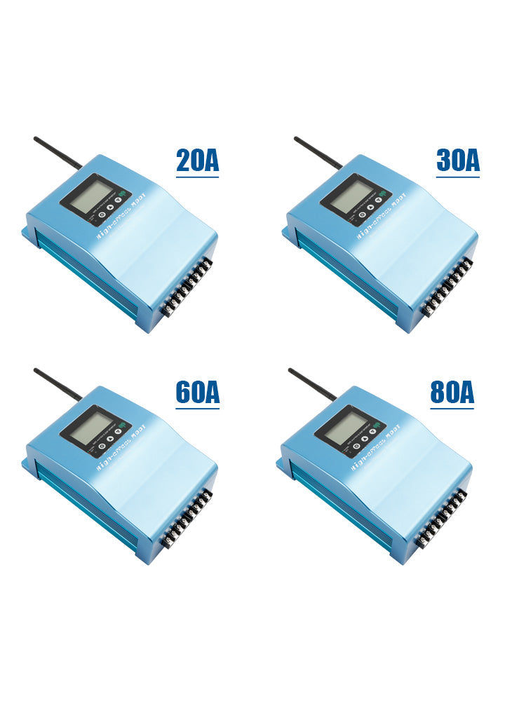 20A/30A/60A/80A MPPT Solar Controller 0V Starts Intelligent Repair Battery