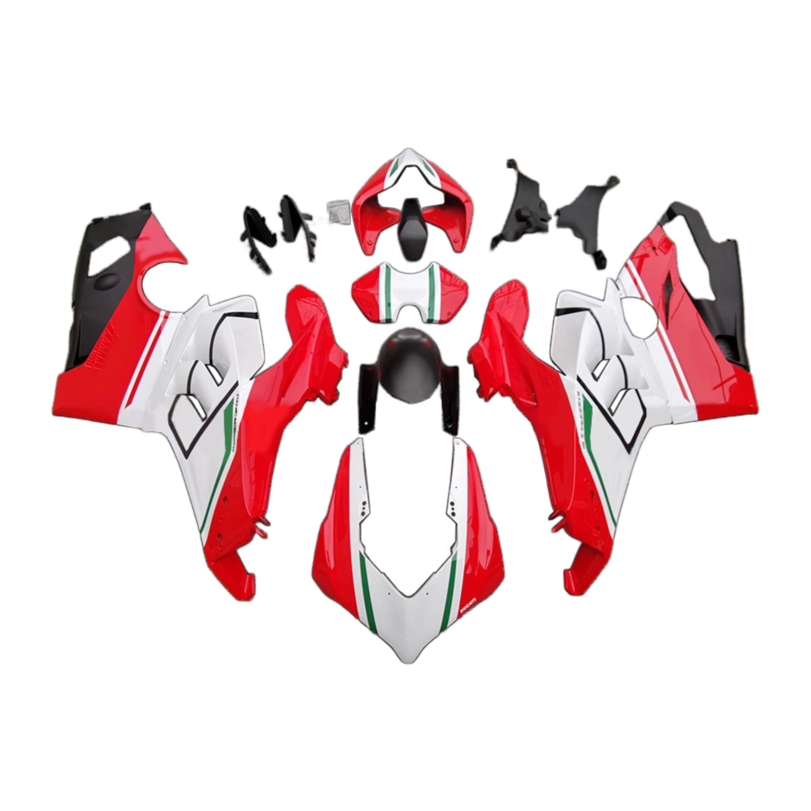 Ducati Panigale V4 V4S V4SP V4R 2020-2022 Fairing Kit هيكل السيارة