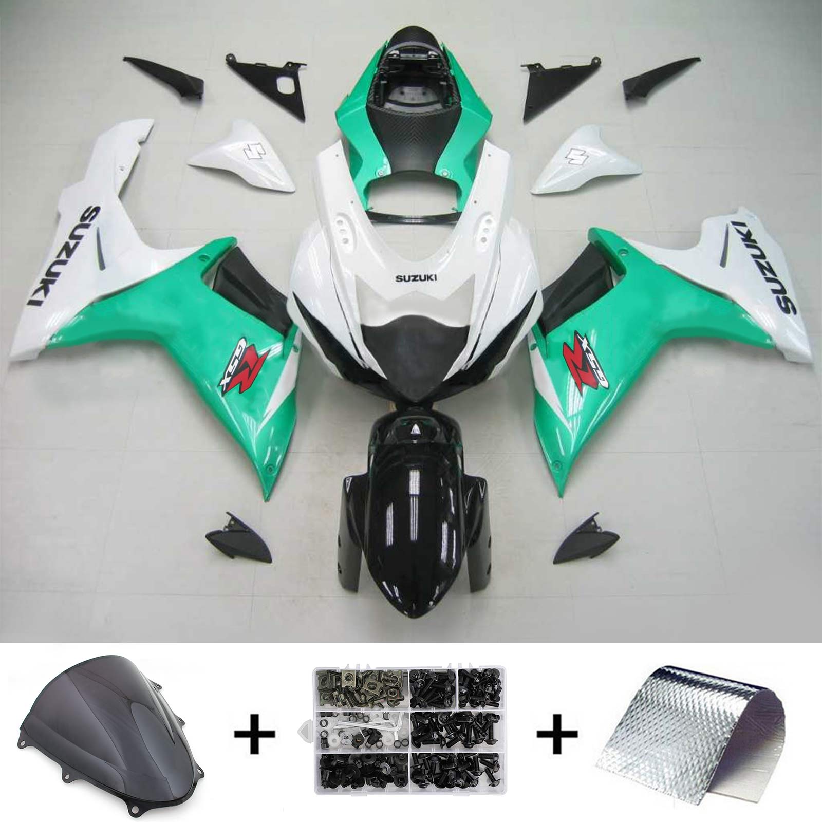 Suzuki GSXR 600/750 2011-2024 K11 Kit Carenado Carrocería Plástico ABS