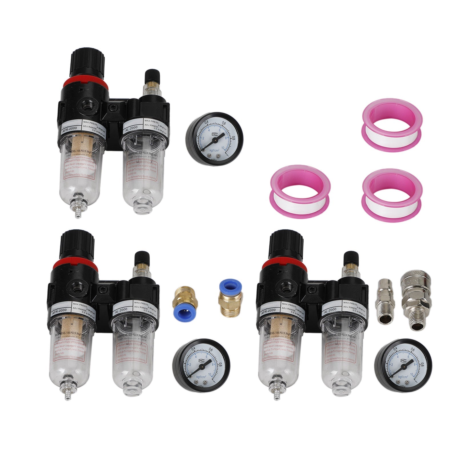 Air Compressor Oil Water Separator Filter Regulator Trap For AFR2000 A