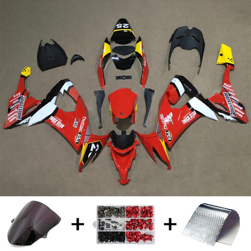 Kawasaki ZX10R 2008-2010 Fairing Kit Bodywork Plastic ABS