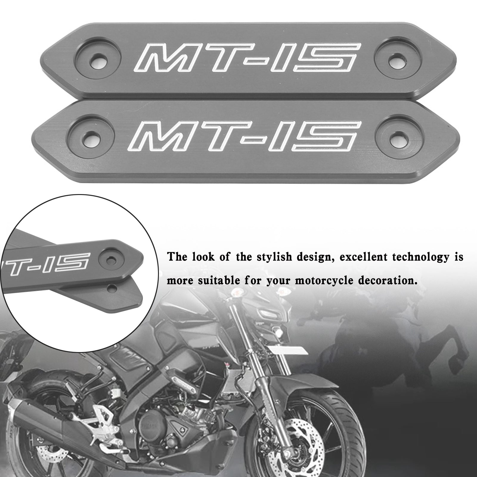 Aluminum Alloy Accessories Body Cover For Yamaha MT 15 MT-15 MT15 2018-2020 Generic