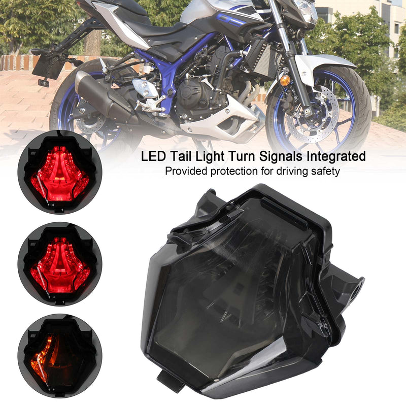 Intermitentes de luz trasera integrados para YAMAHA YZF R25/R3 MT 03/07/25 FZ 07 genérico