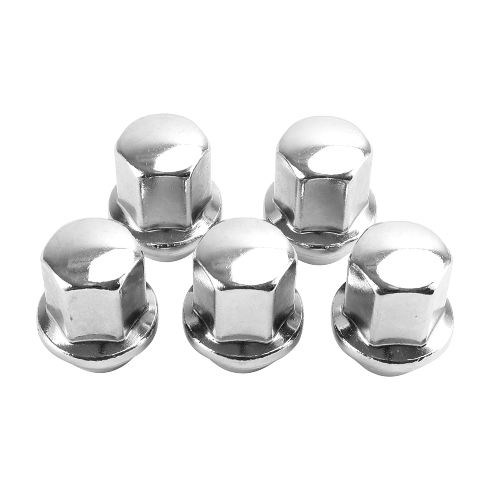 5PCS Lug Nuts Fit Ram 1500 Fit Jeep Grand Cherokee Wrangler 2012-2018 14x1.5