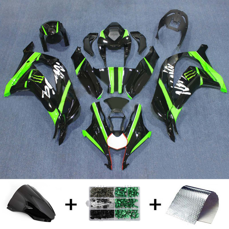 Kawasaki ZX10R 2016-2020 Fairing Kit Bodywork Plastic ABS