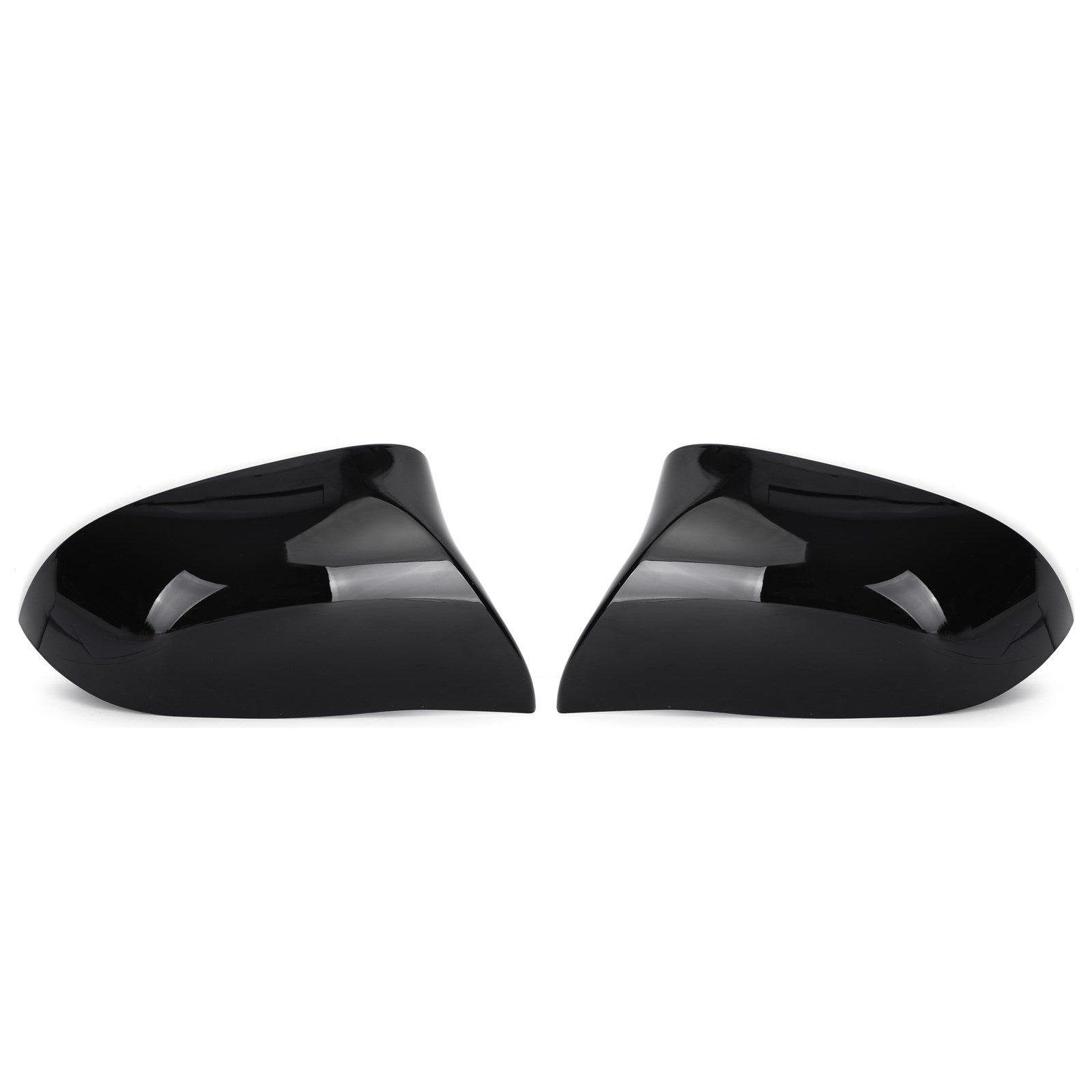 Glossy Black Side Mirror Cover Caps M Style for BMW X5 F15 X6 F16 28i 35i 14-18 Generic