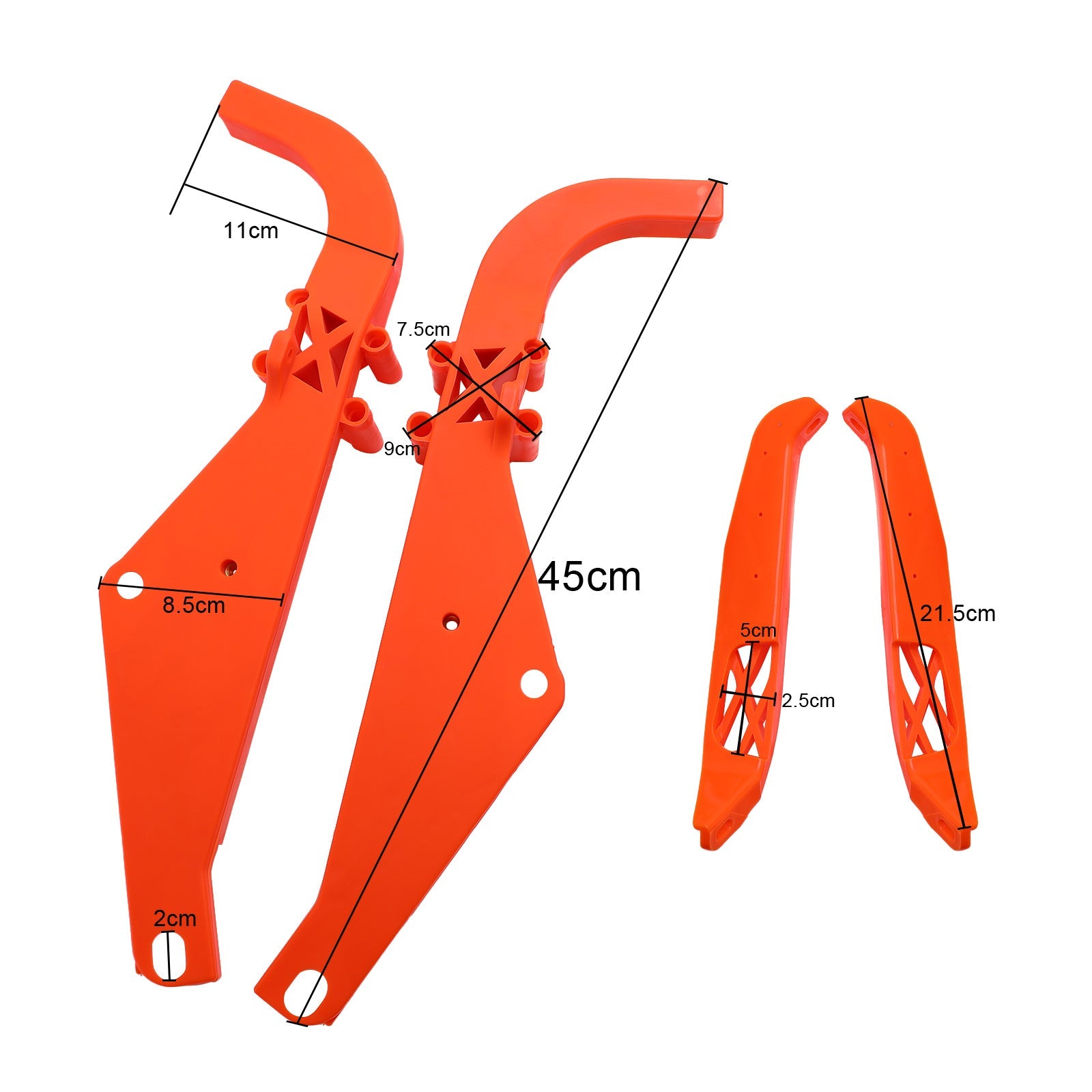 Inner Fairing Batwing Support Speaker Brackets For Touring Electra Glide 1996-2013 Generic