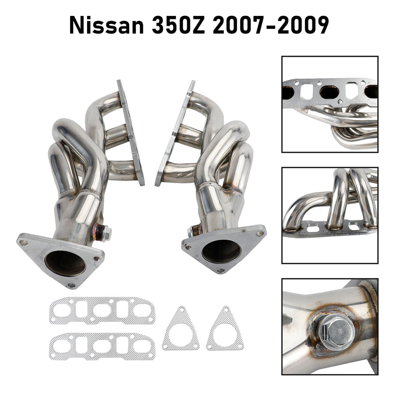 2007-2009 Nissan 350Z 3.5L Engine Stainless Steel Exhaust Header Manifold