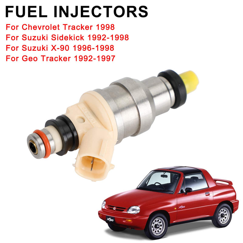 1PCS Suzuki Sidekick X-90 1.6L Fit Chevy Tracker Fuel Injectors INP-470