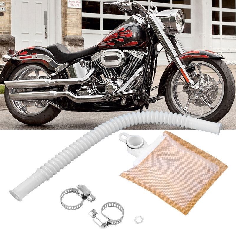 Filtro de bomba de combustible colador apto para Harley FLSTFI FAT BOY ROAD KING