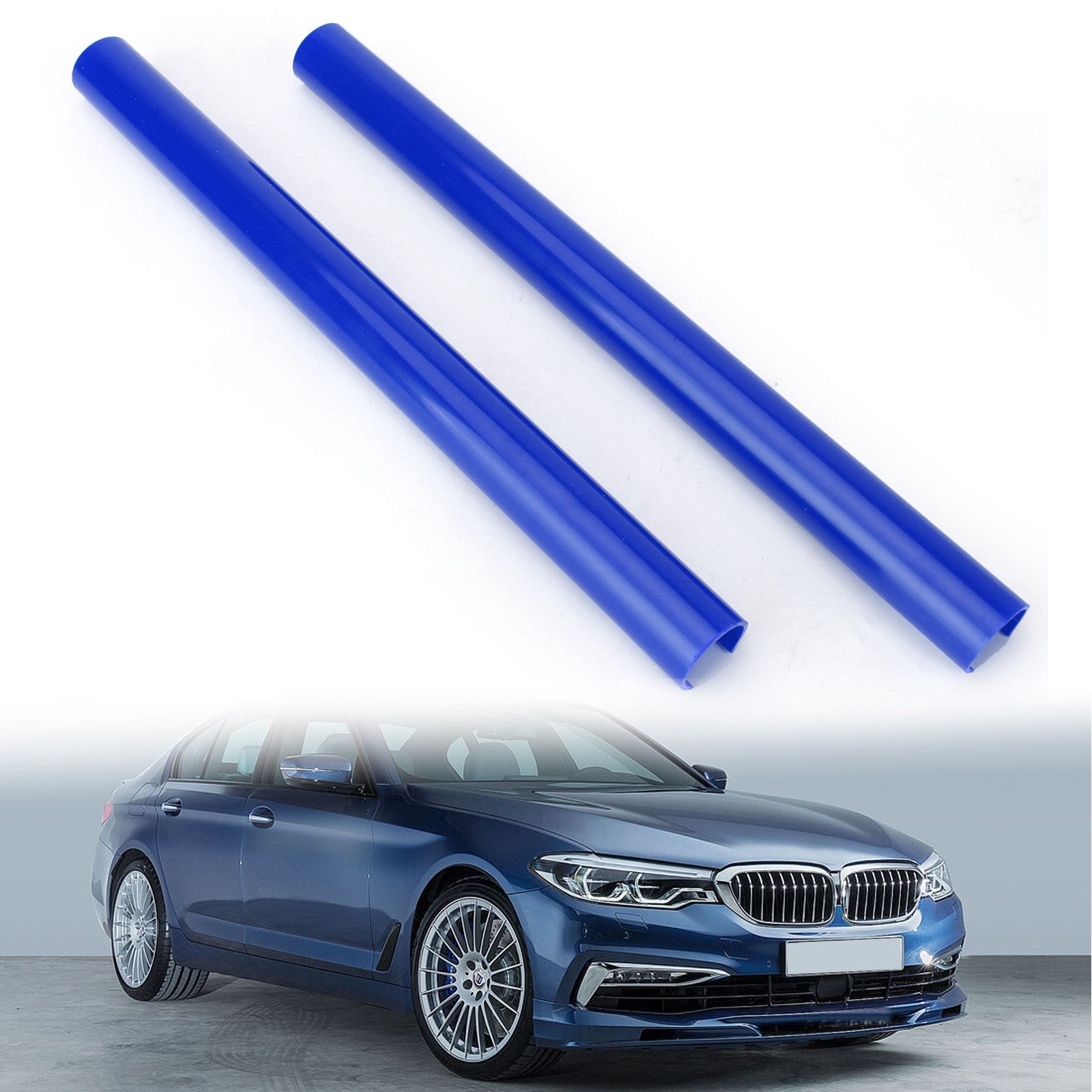 #B Color Support Grill Bar V Brace Wrap For BMW G01 G02 G05 G06 G07 G30 G38 Blue Generic