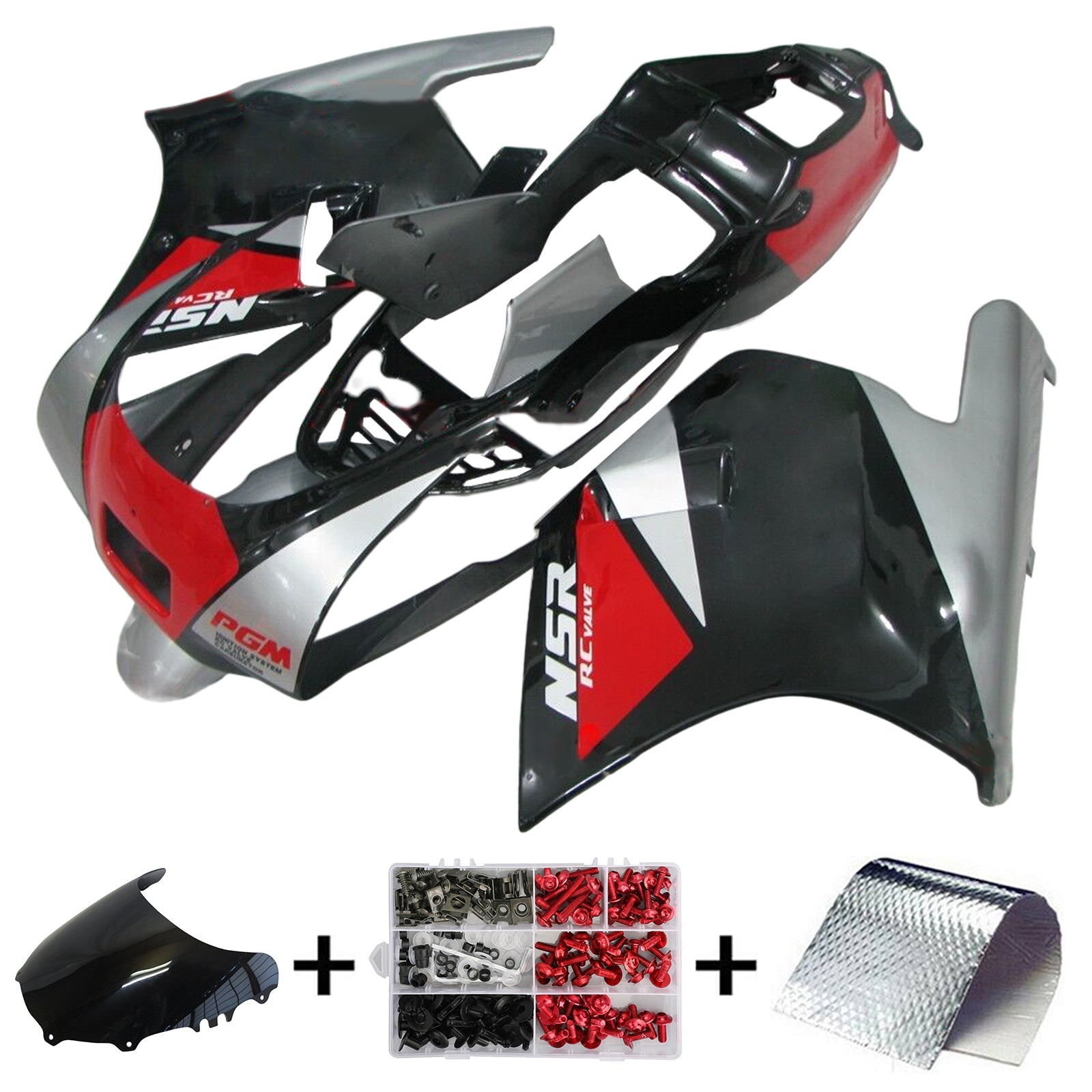 Honda NSR250R 1988-1989 Fairing Kit Bodywork Plastic ABS