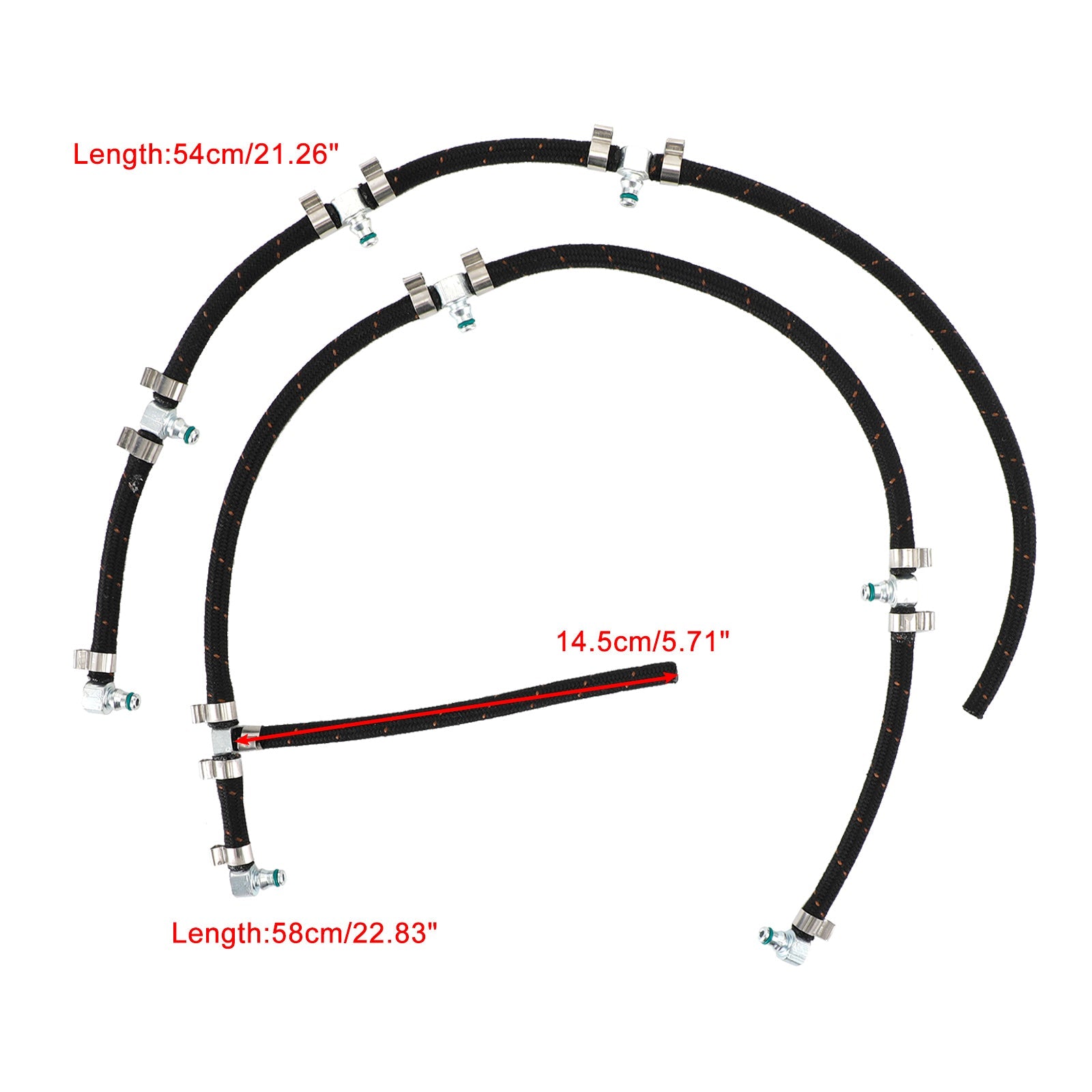 Duramax 2004-2010 6.6L محركات شاحنة ديزل مجموعة خط إرجاع حاقن الوقود