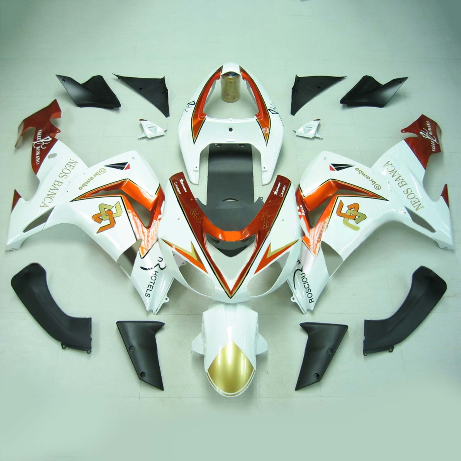 Kit Carenado Para Kawasaki ZX10R 2006-2007 Genérico