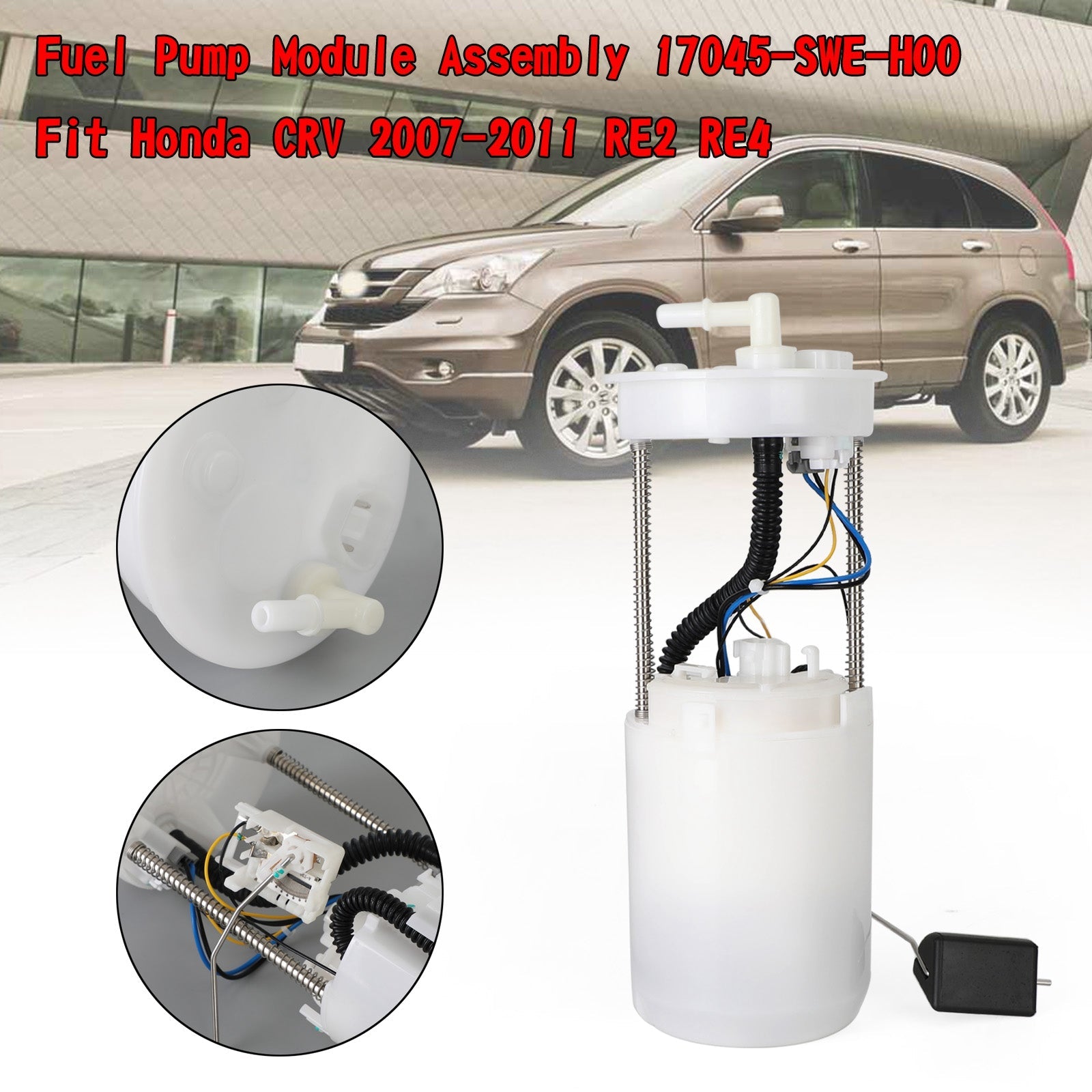 Fuel Pump Module Assembly 17045-SWE-H00 Fit Honda CRV RE2 RE4 2007-2011 Generic