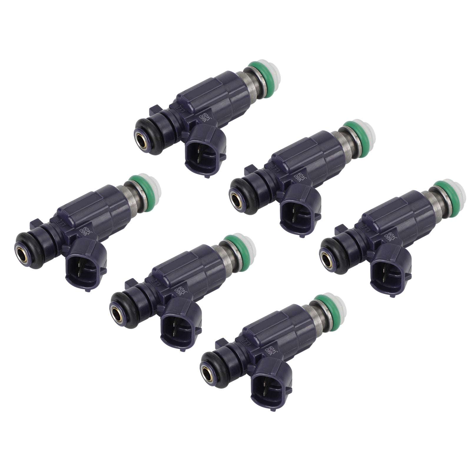 6PCS Fuel Injectors FBJC100 Fit Nissan 350Z 2003-04 Fit Infiniti G35 2003-2004