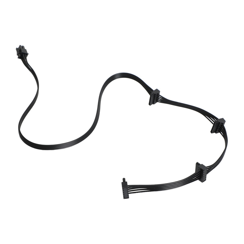 6 Pin to 4 SATA Drive Cable Replacement fit for Corsair RM1000X RM850X RM750X
