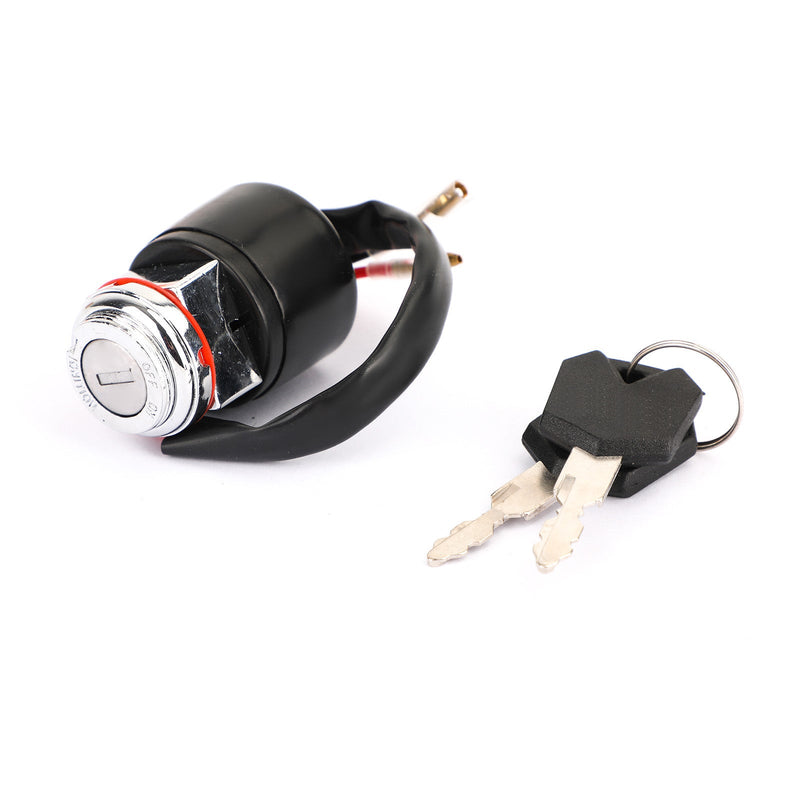 Interruptor de encendido con llaves para Honda SL CB 100 125 CL 70 90 100 125 S90 XL 100 genérico
