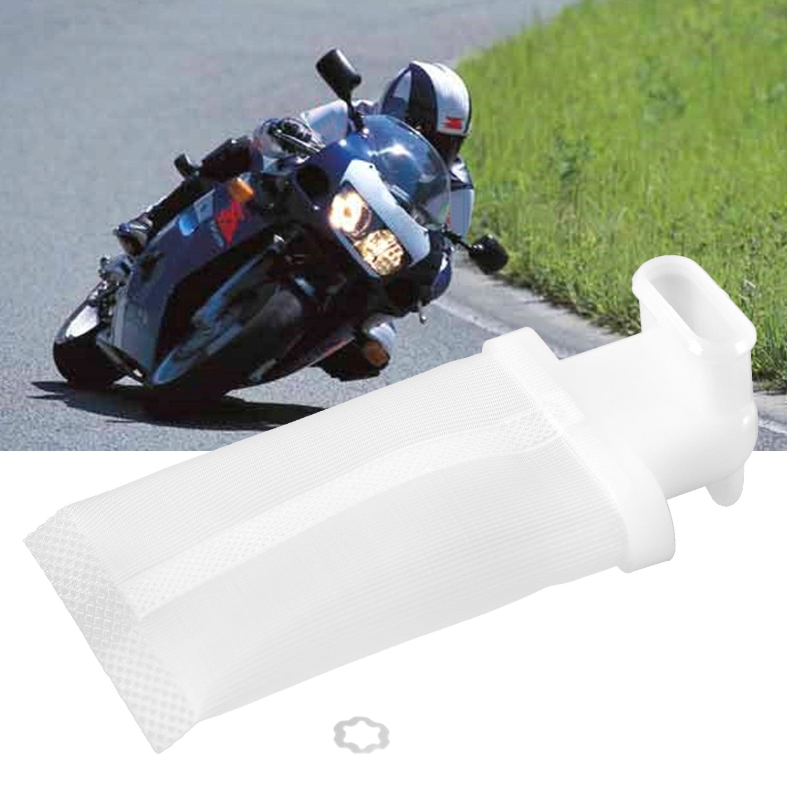 Filtro de bomba de combustible colador para Suzuki GSXR600 GSXR750 #15170-33E00 genérico