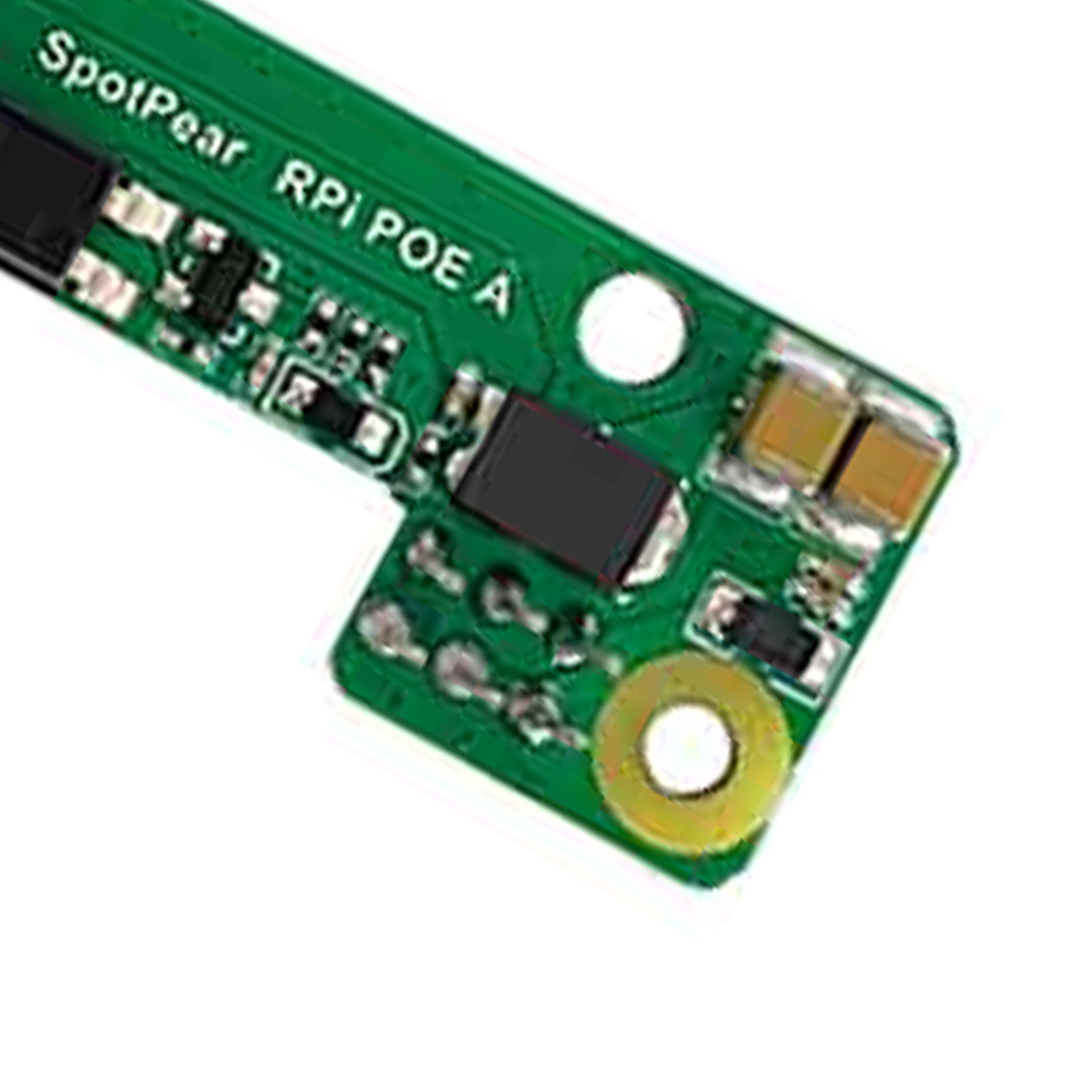 Módulo de expansión de fuente de alimentación Ethernet Raspberry Pi Poe compatible con 3B+/4B con ventilador