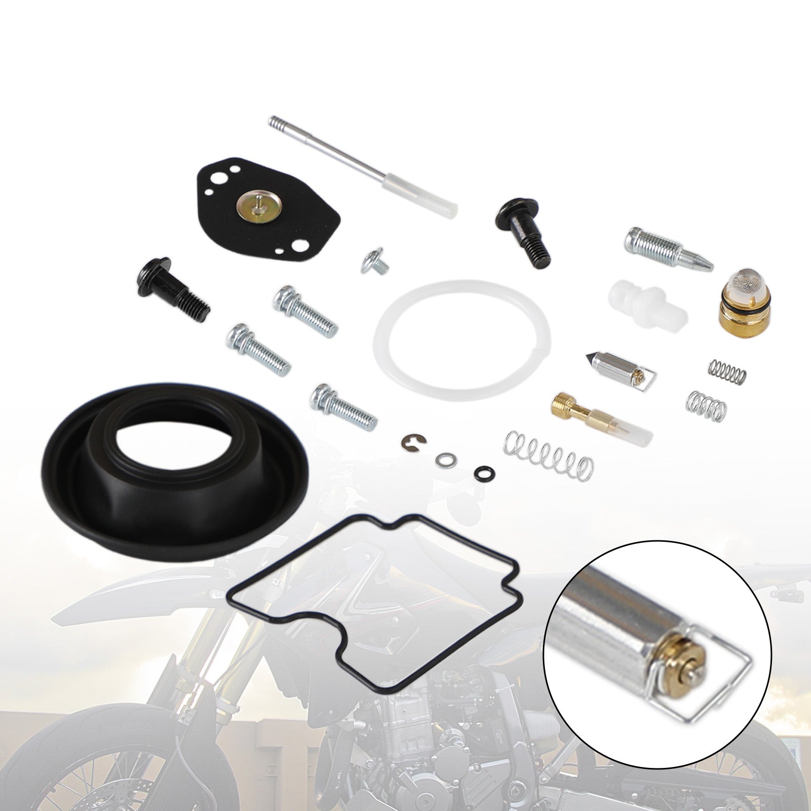 Suzuki DRZ400 DRZ400E DRZ400S DRZ400SM Carburetor Rebuild Repair Kit