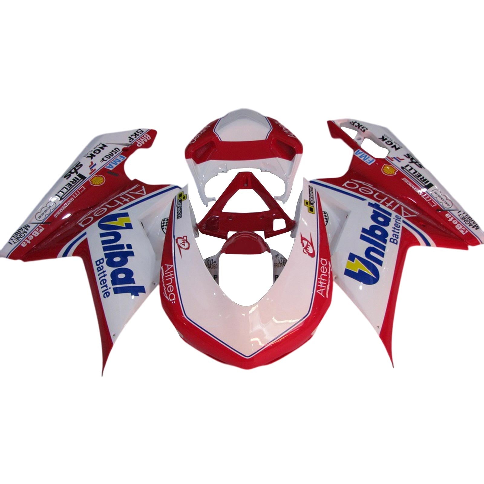 Ducati 1098 1198 848 2007-2011 Fairing Kit Bodywork ABS