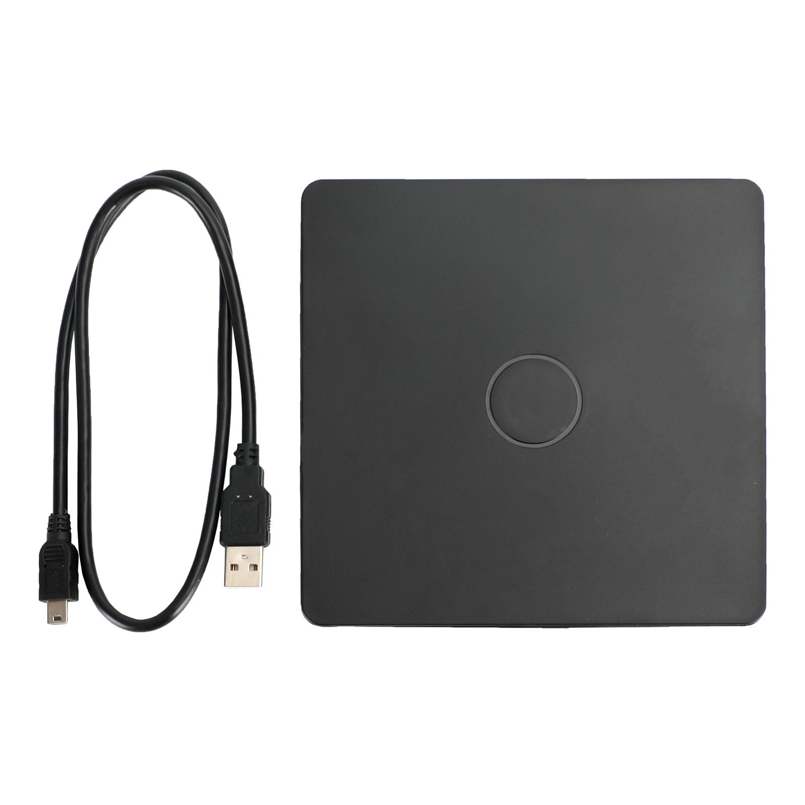 Unidad de CD/DVD externa delgada Reproductor USB Grabador Lector + Grabador para PC portátil