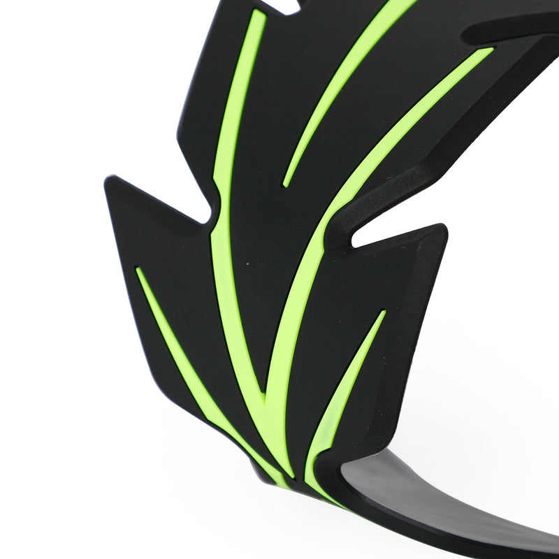 Nueva almohadilla protectora Universal para depósito de motocicleta, almohadilla negra y verde para Kawasaki Ninja