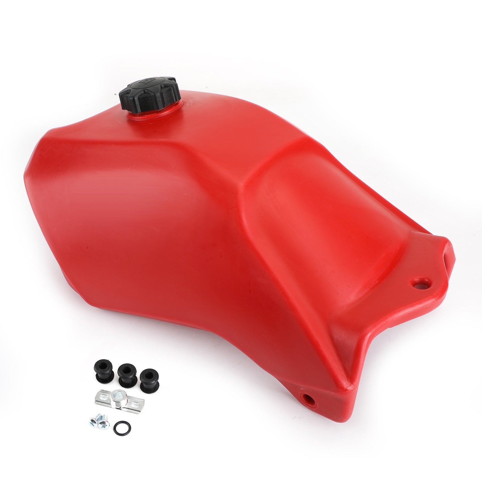 Plastic Gas Fuel Tank With Cap Fit for Honda TRX300 TRX 300 Fourtrax 2WD 88-92 Generic