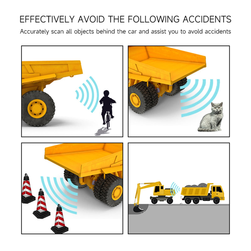 Sistema de advertencia para evitar obstáculos por radar de onda milimétrica de 12-24 V y 77 Ghz para camiones