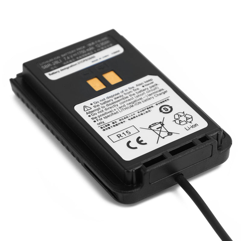 Eliminador de batería de cargador de coche Sbr-28Li para accesorios de Radio Talkie Ft4X Ft4Xr