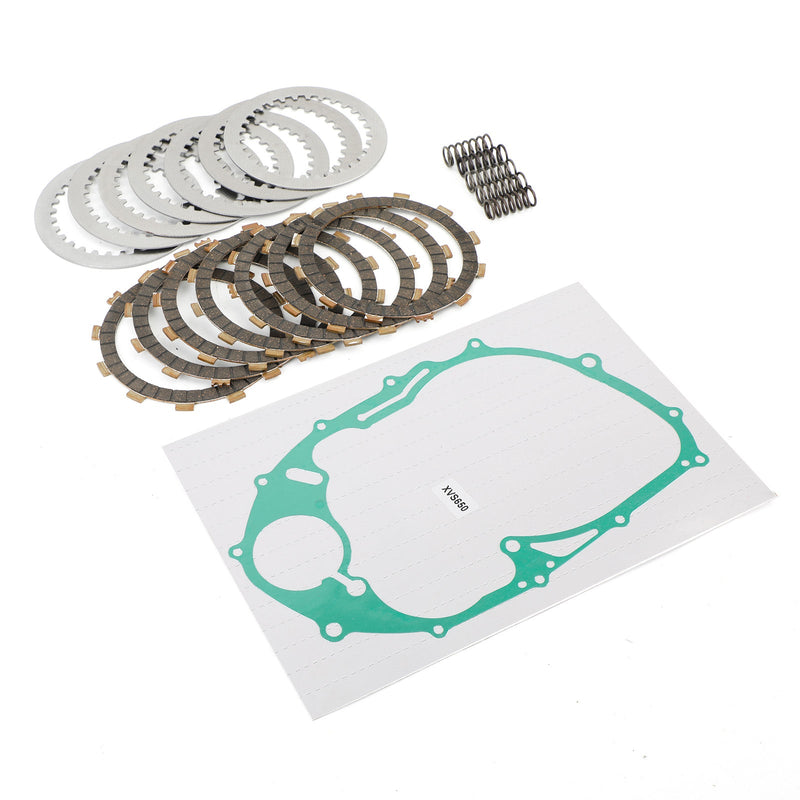 Kit de placa y junta de embrague 3B6-W001G-00-00 apto para Yamaha V Star 650 1998-2011 genérico