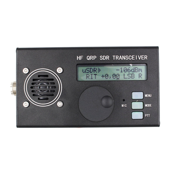 جهاز إرسال واستقبال USDX USDR HF QRP SDR SSB/CW جهاز إرسال واستقبال 8 نطاقات 5 وات DSP SDR مع ميكروفون