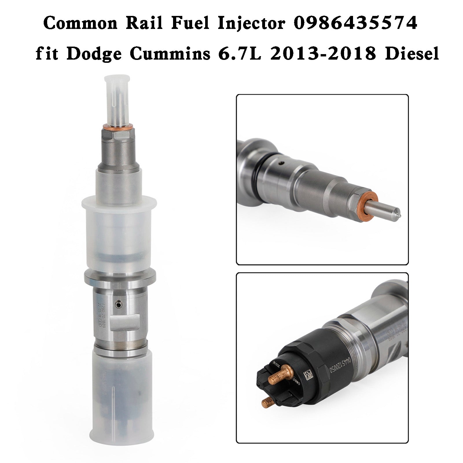 Dodge Cummins 6.7L 2013-2018 Diesel Common Rail Fuel Injector 0986435574 Generic